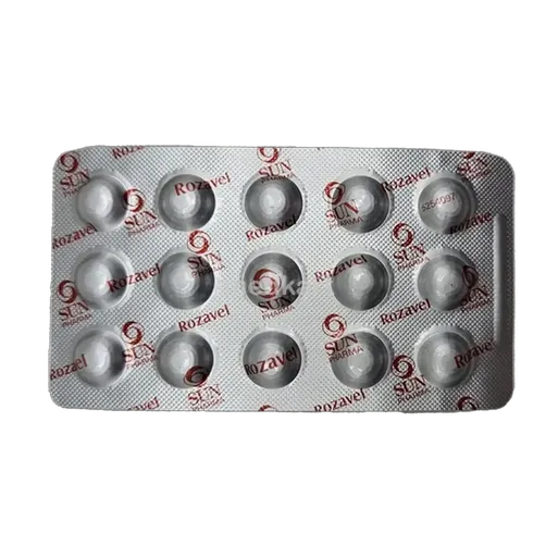 rozavel 10 tablet 15's